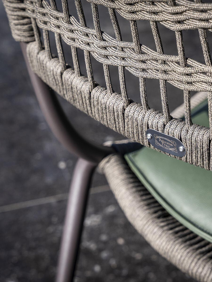 Solaria Outdoor Garden Chair by Poltrona Frau, view 5