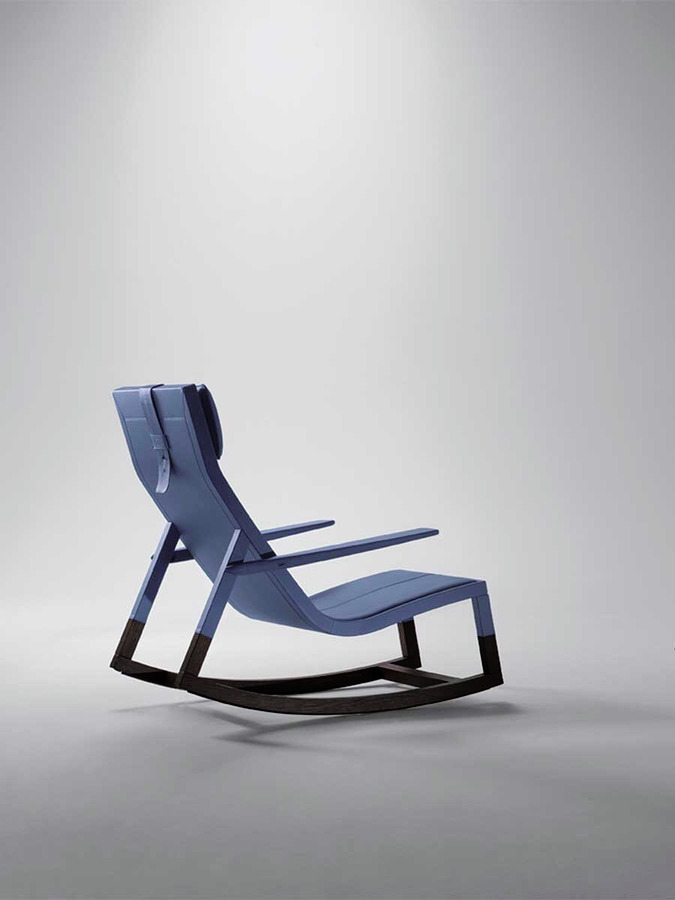 Don'do Rocking Chair by Poltrona Frau, view 6