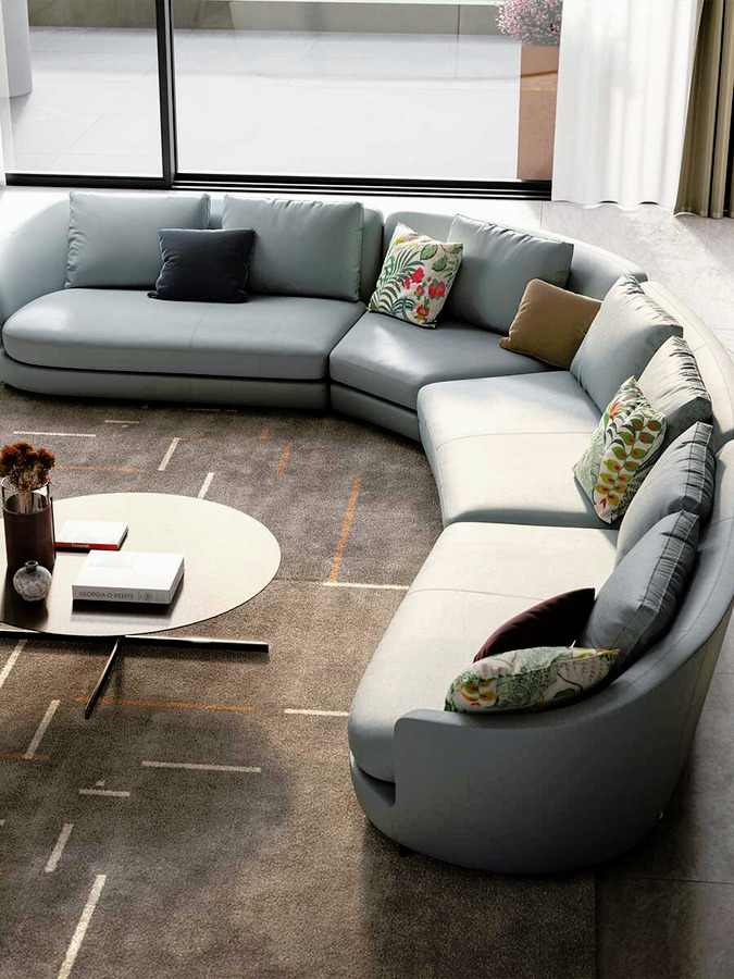 Duo Curved Sofa, view 6