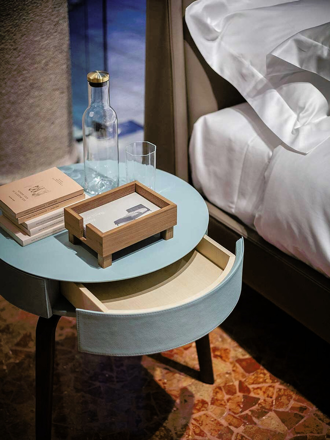 Fiorile Side Table with Drawer, view 6