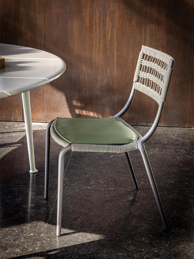 Solaria Outdoor Garden Chair by Poltrona Frau, view 6