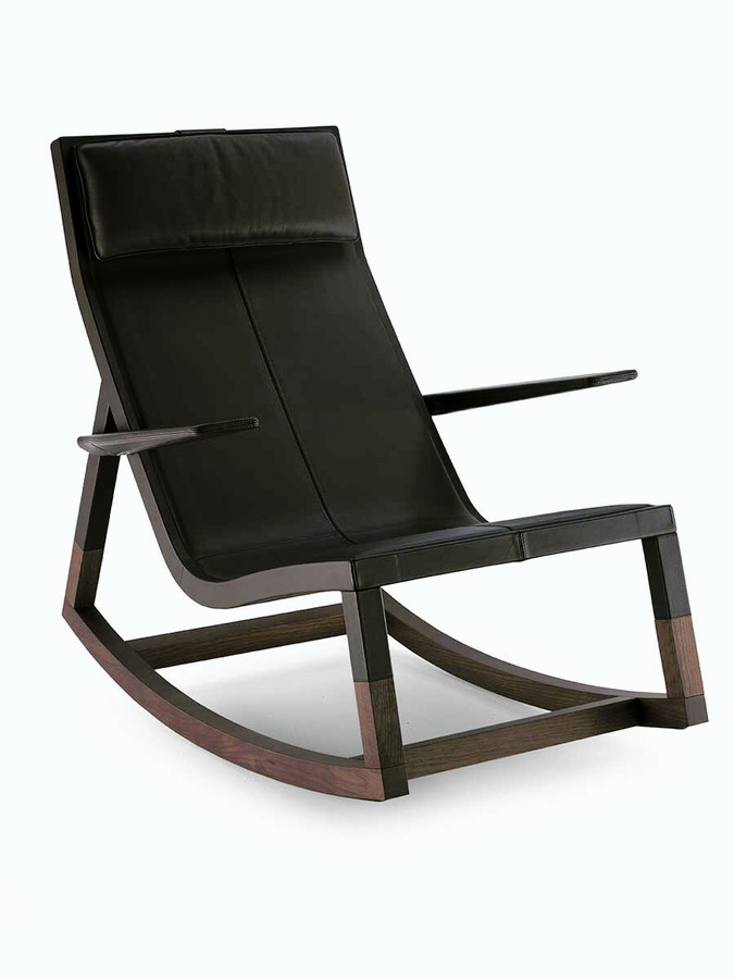 Don'do Rocking Chair by Poltrona Frau, view 7