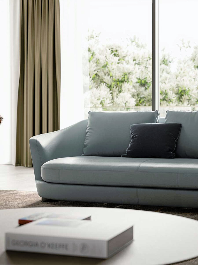 Duo Curved Sofa, view 7