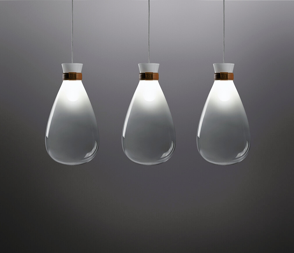Soffi Lamps by Poltrona Frau, view 7