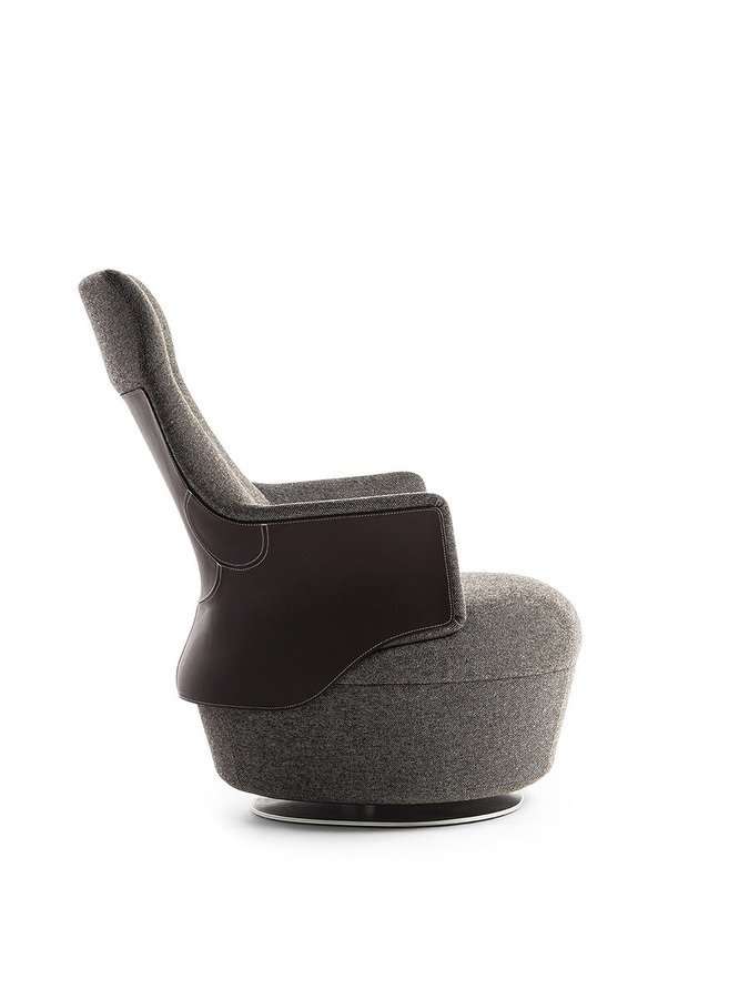 Assaya Armchair by Poltrona Frau, view 7