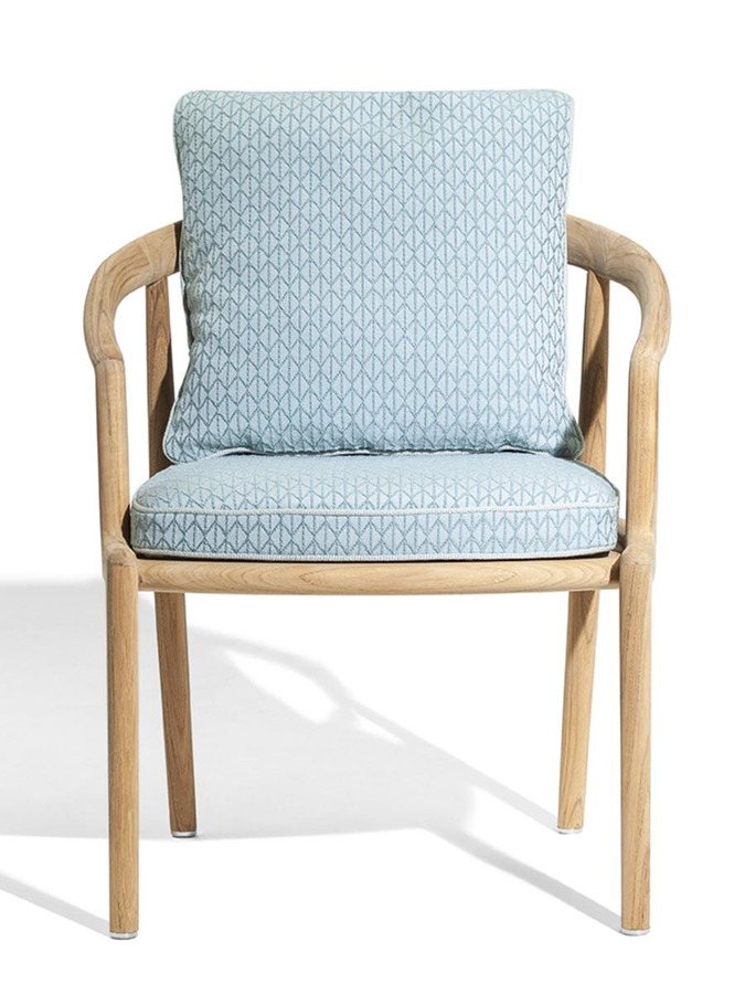 The Secret Garden Solid Teak Garden Chair, view 8