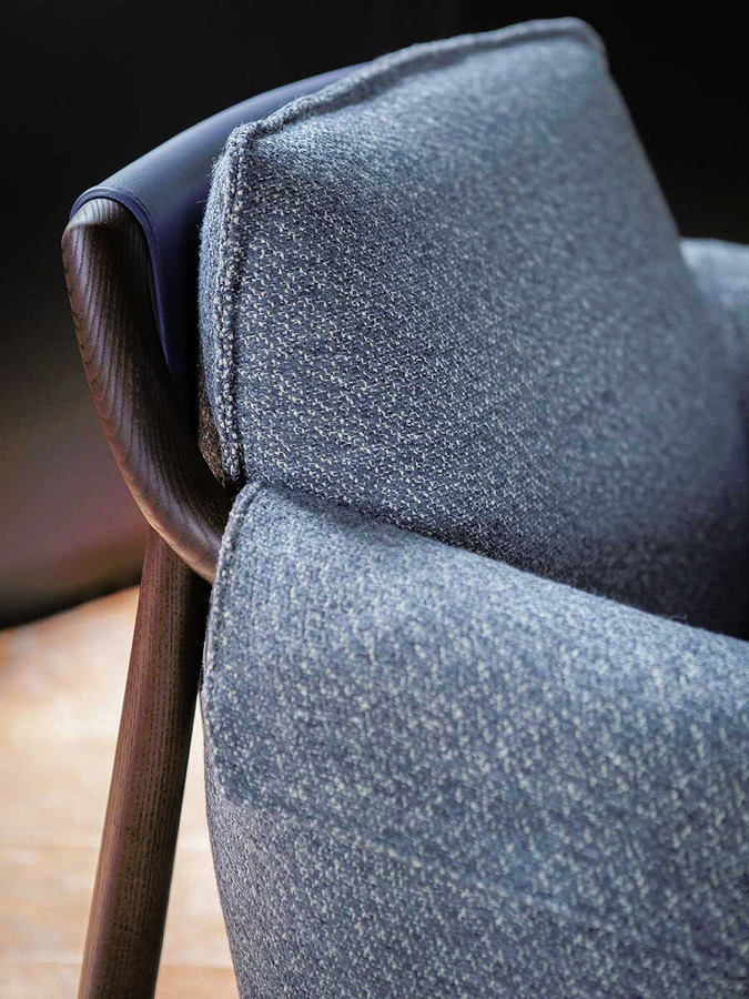 Times Lounge Armchair and Ottoman, view 8