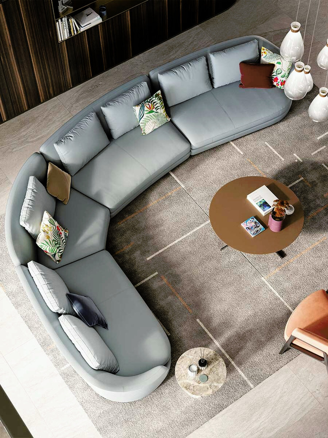 Duo Curved Sofa, view 9