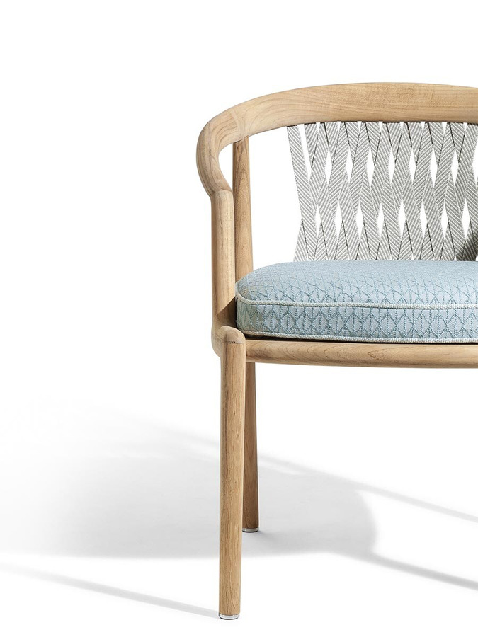 The Secret Garden Solid Teak Garden Chair, view 12
