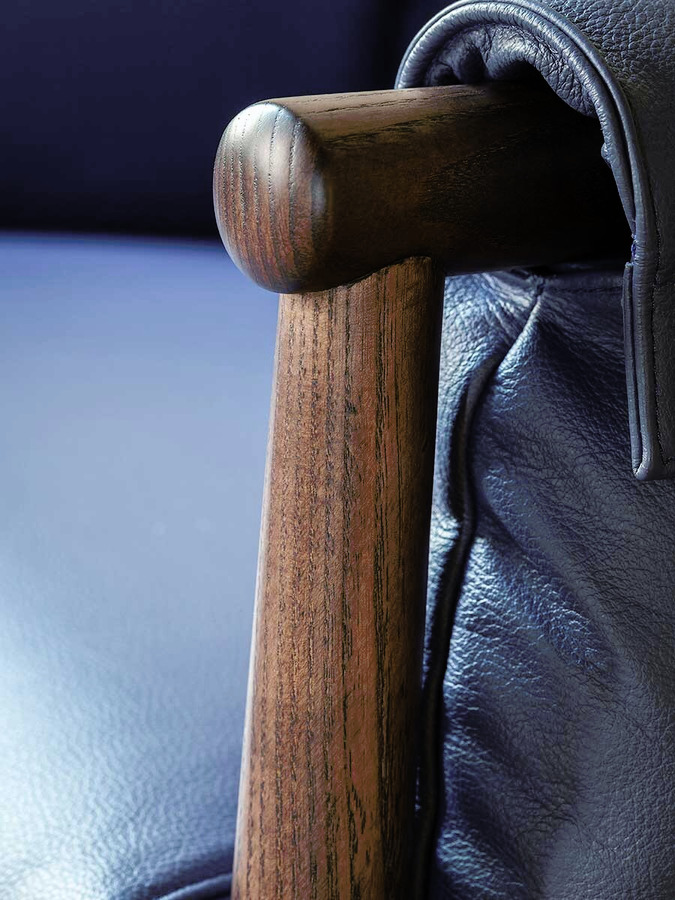 Times Lounge Armchair and Ottoman, view 12