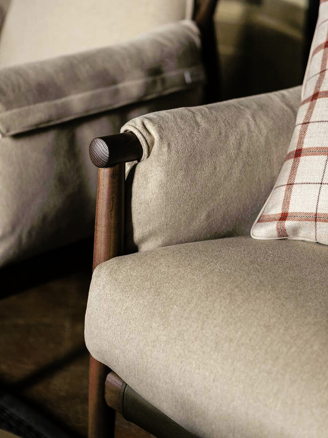 Times Lounge Armchair and Ottoman, view 15