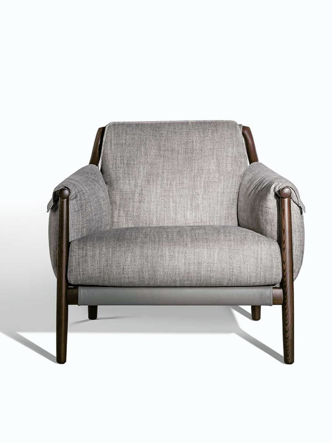 Times Lounge Armchair and Ottoman, view 20