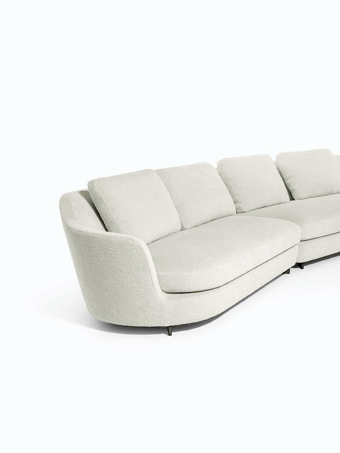 Duo Curved Sofa, view 32