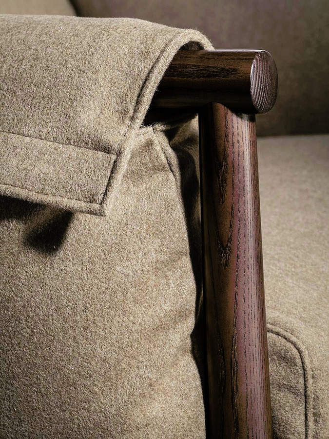 Times Lounge Armchair and Ottoman, view 40