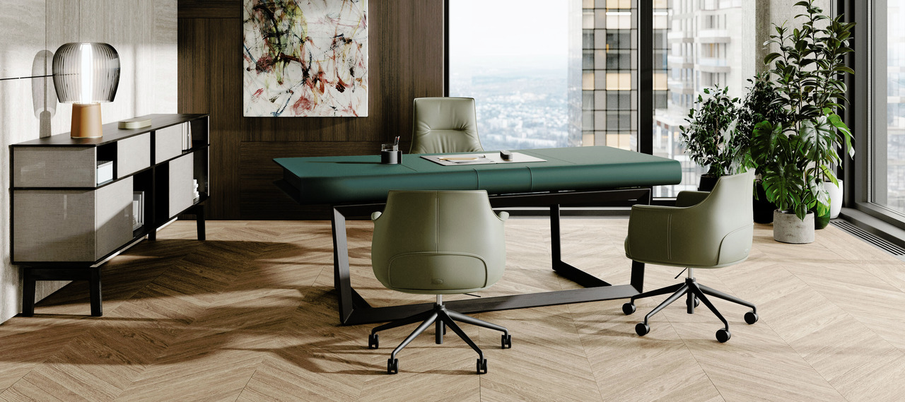 Archibald Task Chair by Poltrona Frau