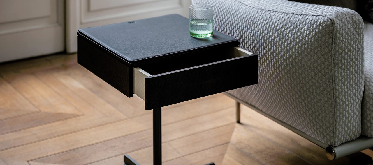 Bob Side Table with Drawer