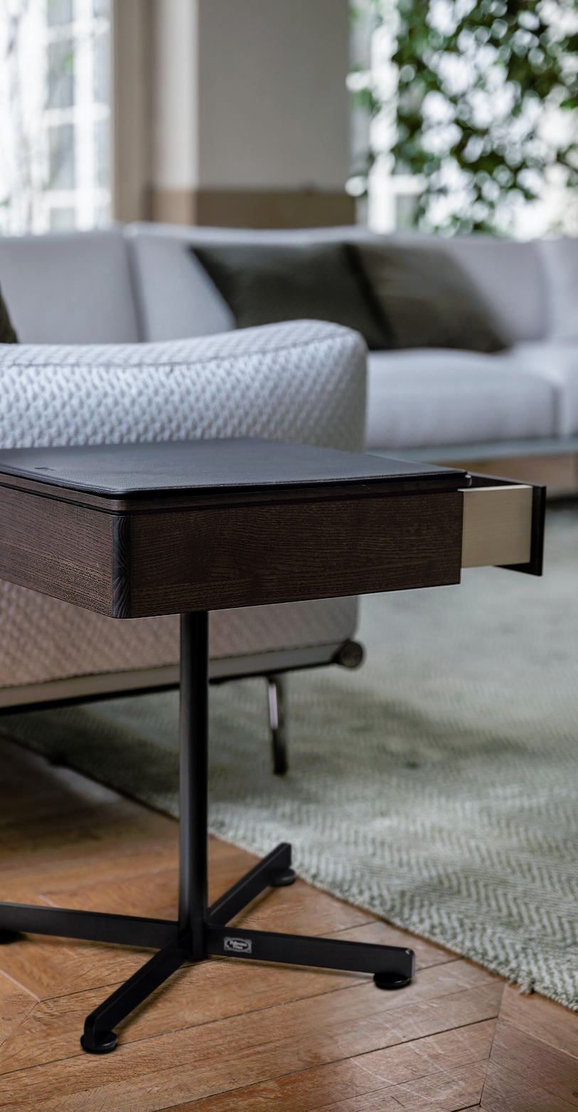Bob Side Table with Drawer, view 2