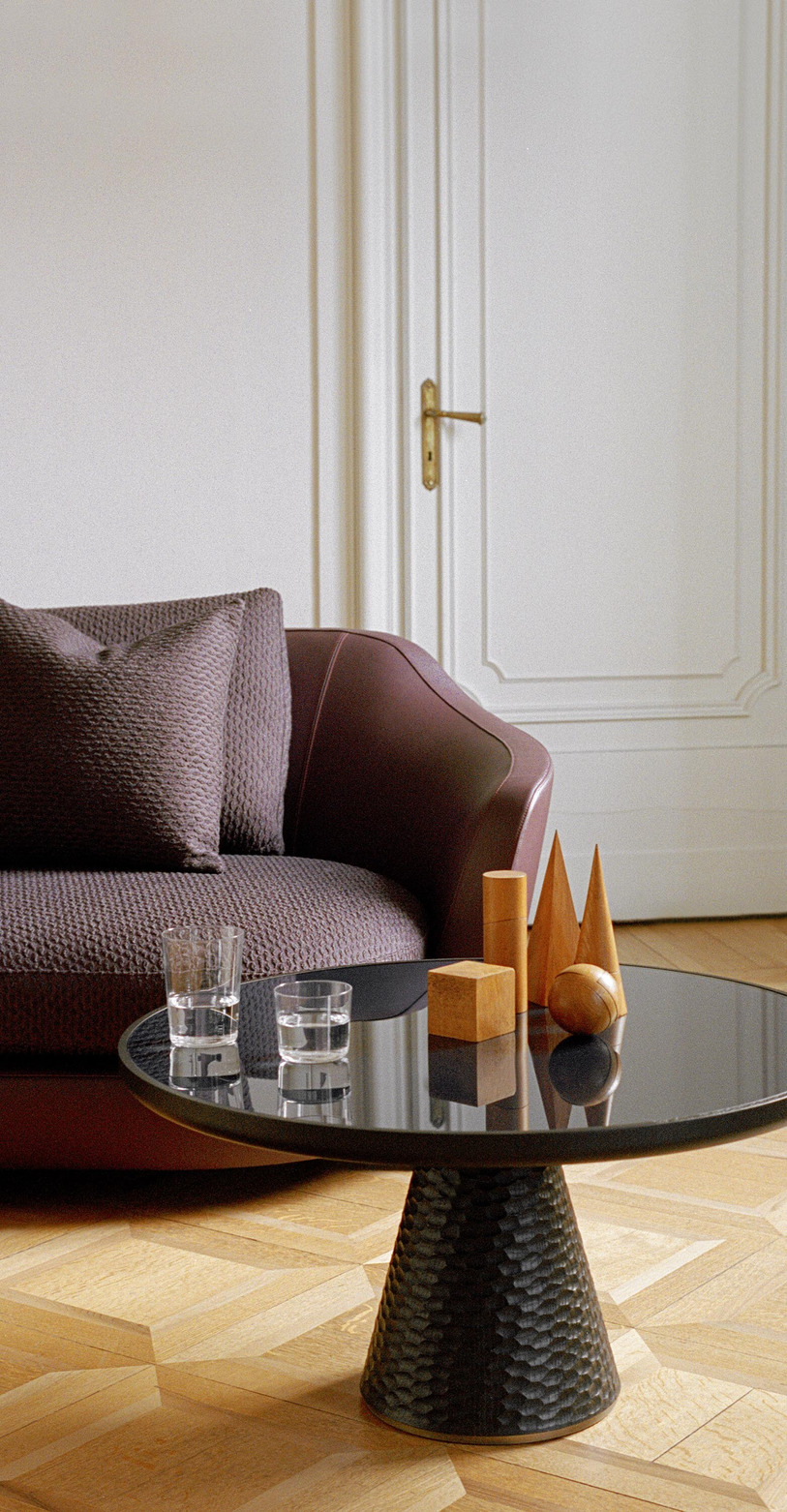 Duo Coffee Table by Poltrona Frau, view 2