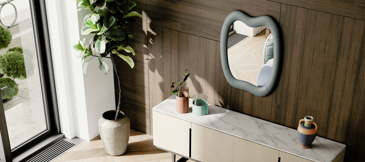 Squash Wall Mirror