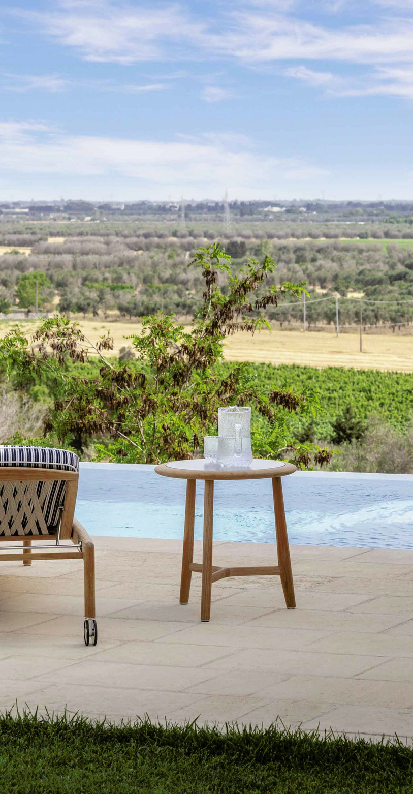 The Secret Garden Outdoor Side Tables, view 2