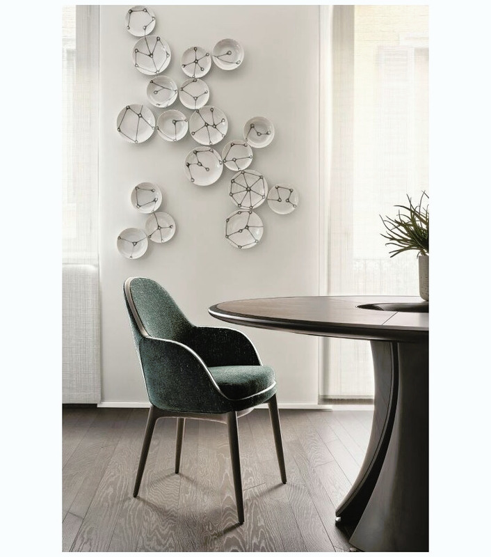 Lunaria Easy Armchair by Giorgetti, view 5
