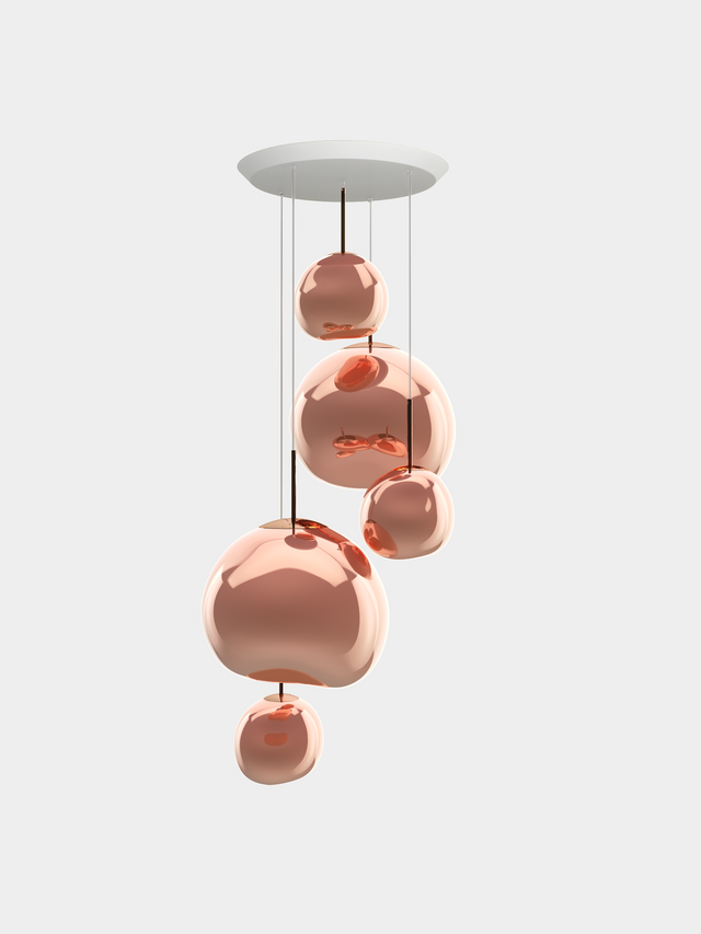 Melt Large-Round Pendant Light System