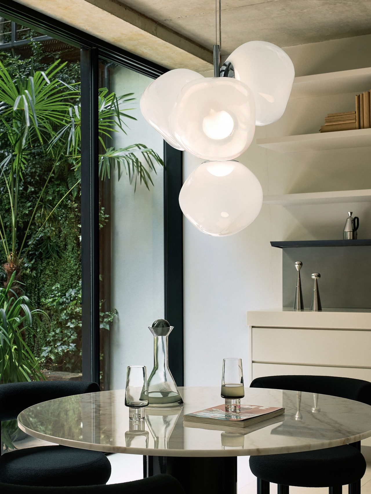 Melt Opal Chandelier, view 3