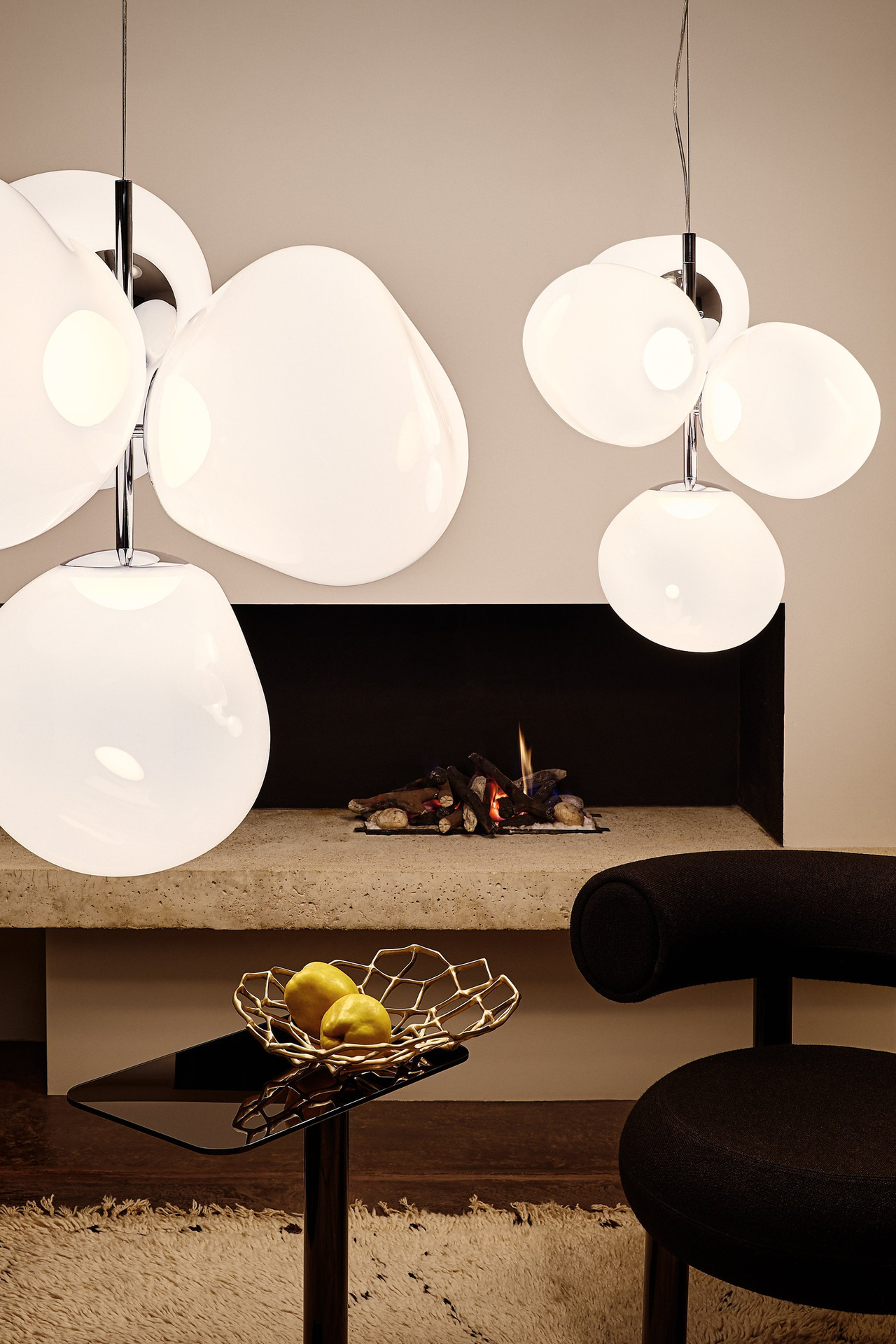 Melt Chandelier, view 2