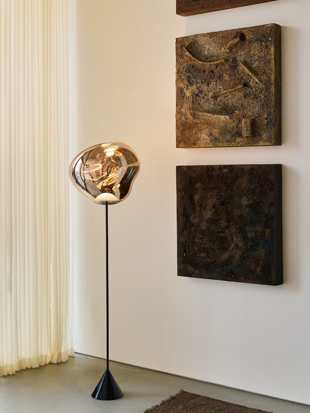Melt Slim Cone Floor Light, view 9