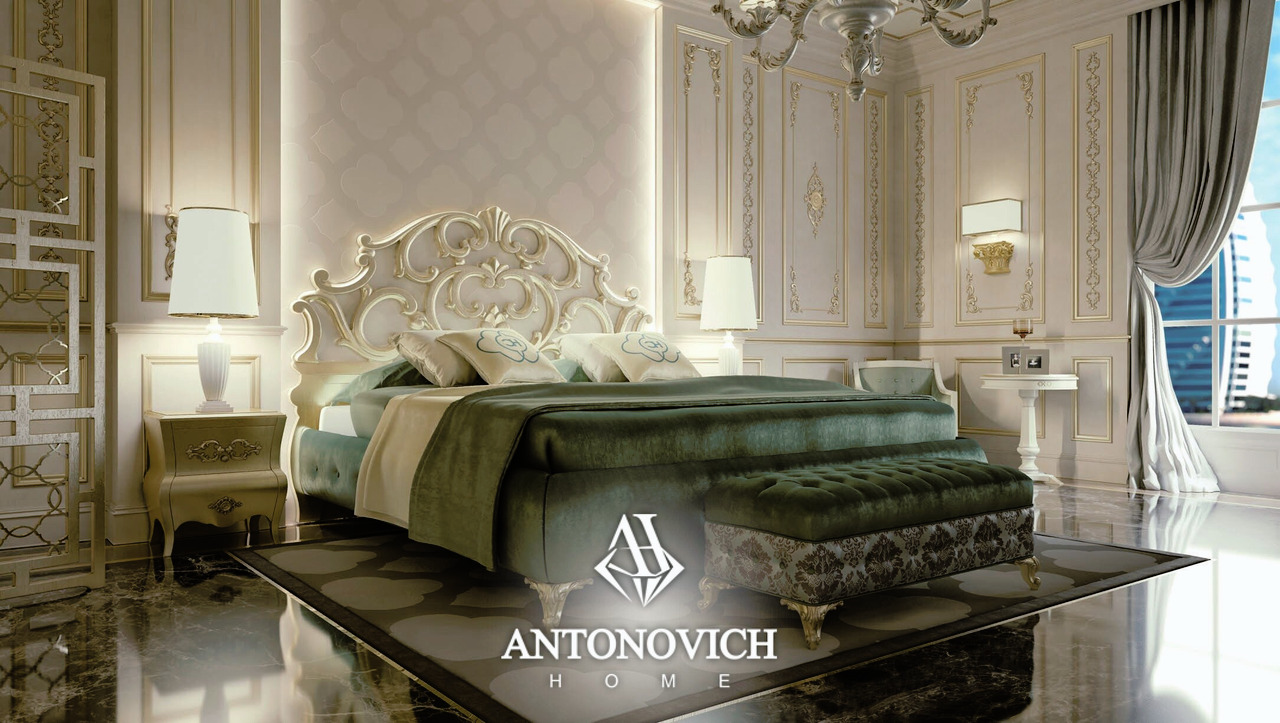 House of art DUBAI Bedroom by Carpanese Home