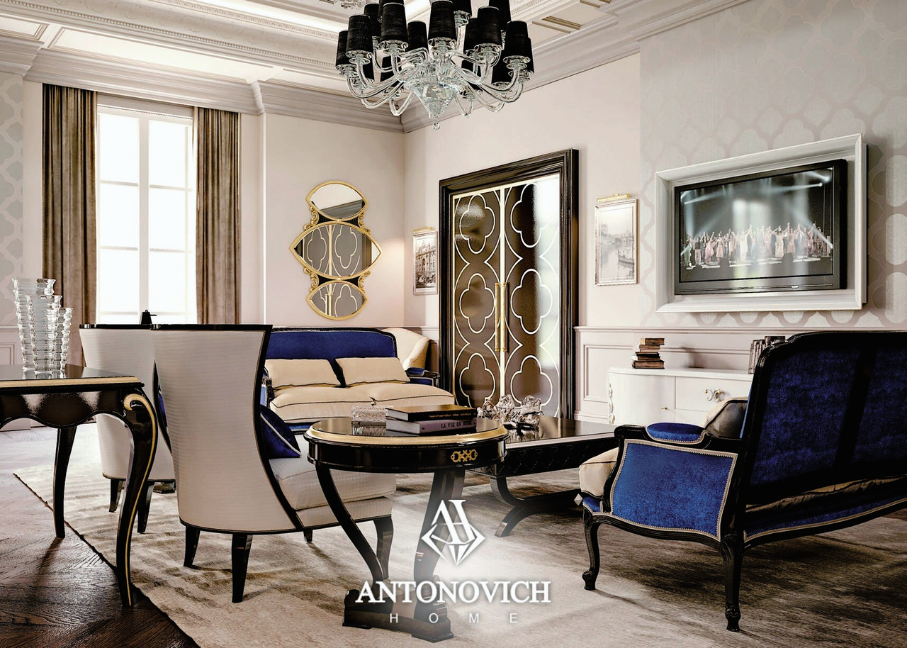 House of art PARIS Living Room by Carpanese Home