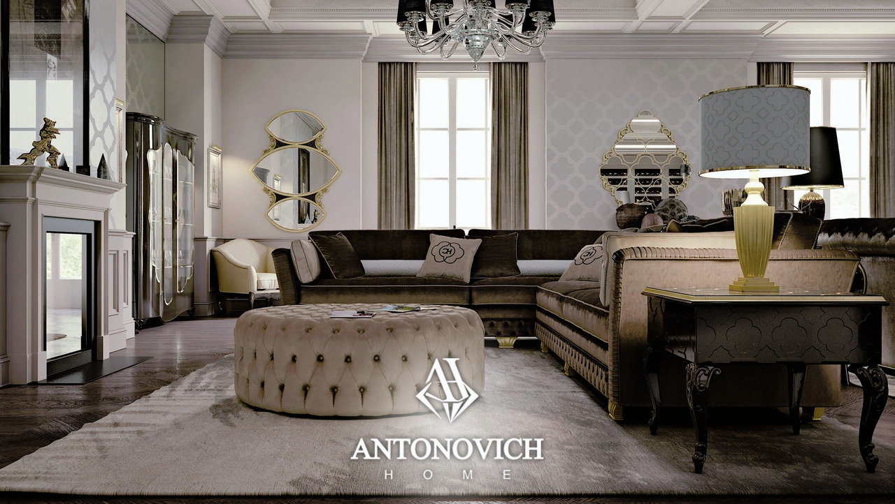 House of art PARIS Living Room by Carpanese Home, view 7