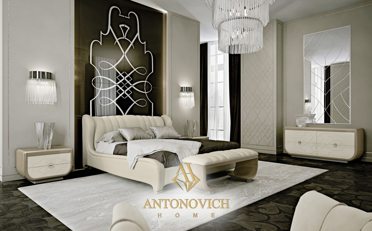 Pregno Riverside Art Deco Bedroom Furniture