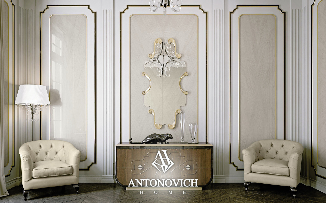 Pregno Riverside Art Deco Bedroom Furniture, view 4