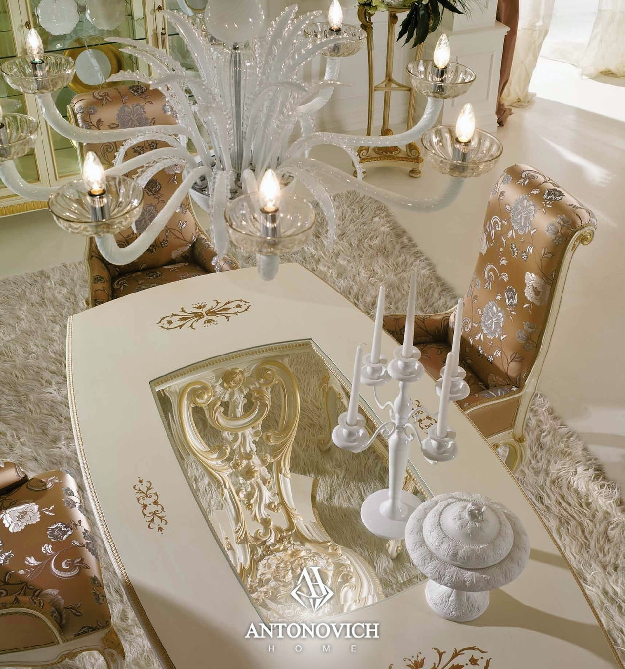 Marzorati EDO laccato Dining Room, view 7
