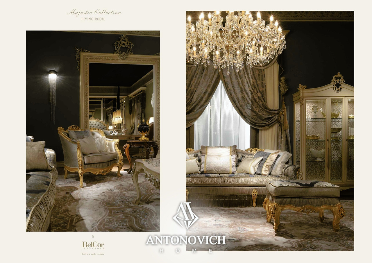BelCor Interiors Majestic Collection Living Room, view 3