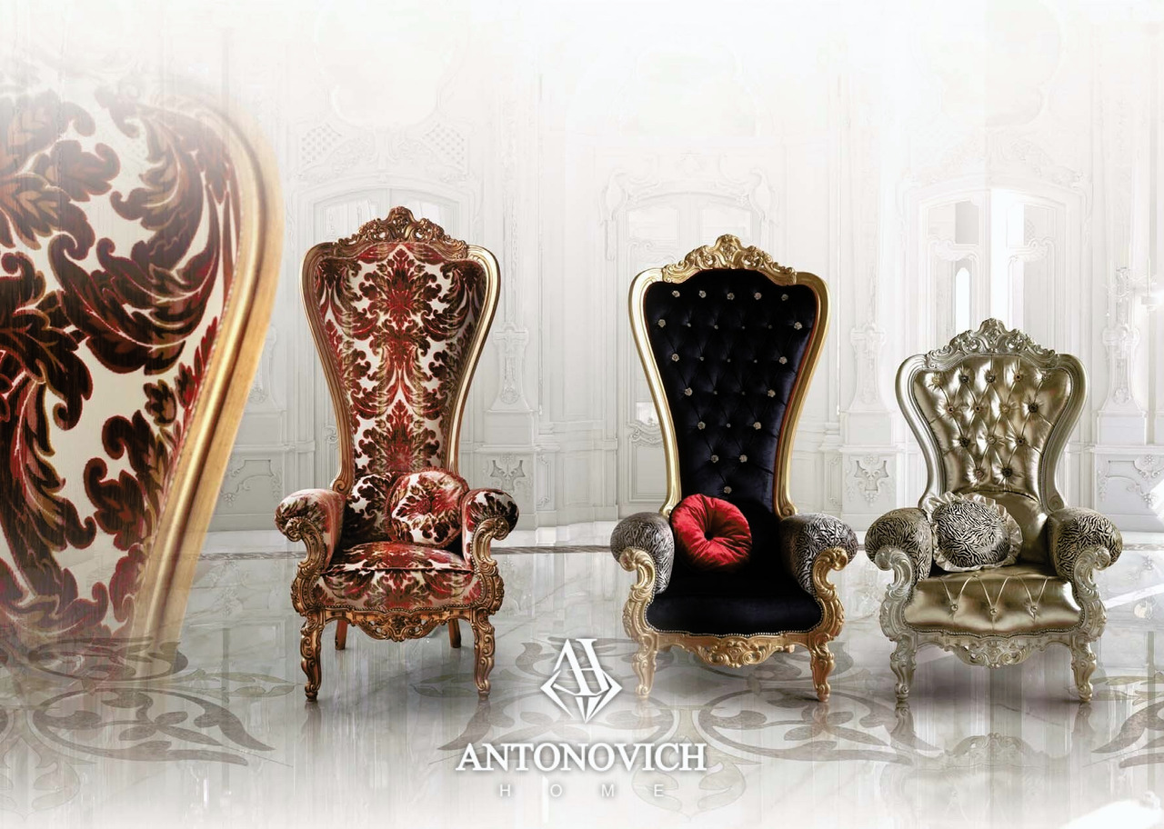 Caspani Tino Throne Chair, view 2