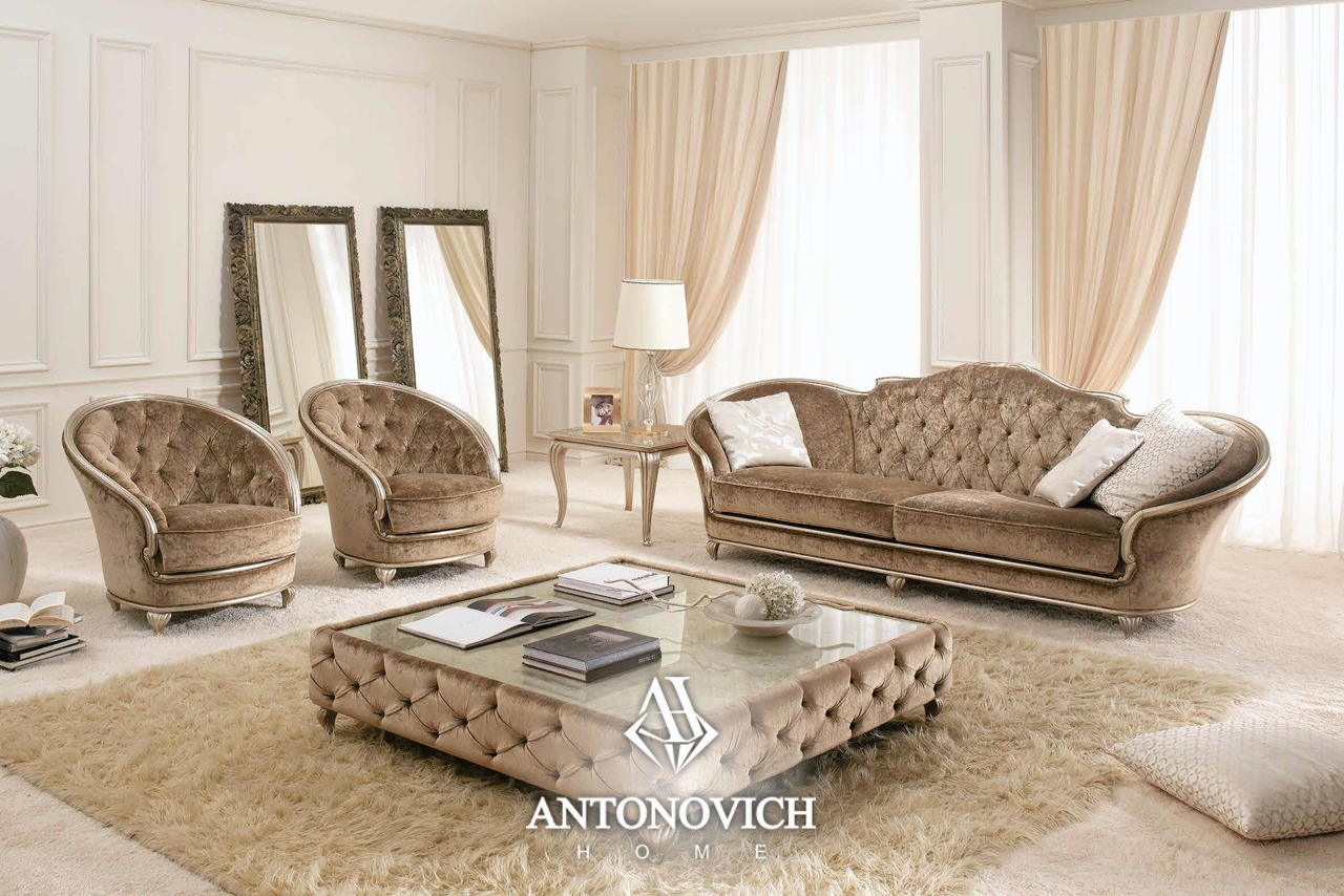 Gold Confort Bassa Low Sofa, view 4