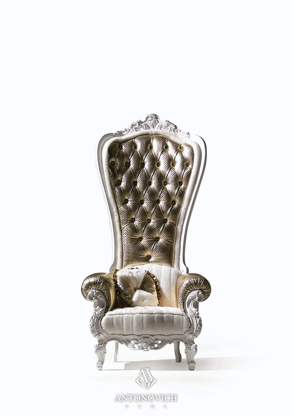 Caspani Tino Throne Chair, view 3