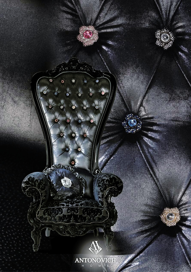 Caspani Tino Throne Chair, view 9