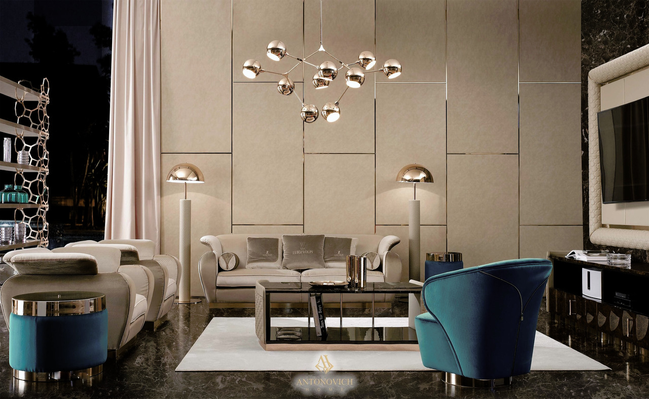 Luigi Volpi Exclusive Interiors Living Room, view 2