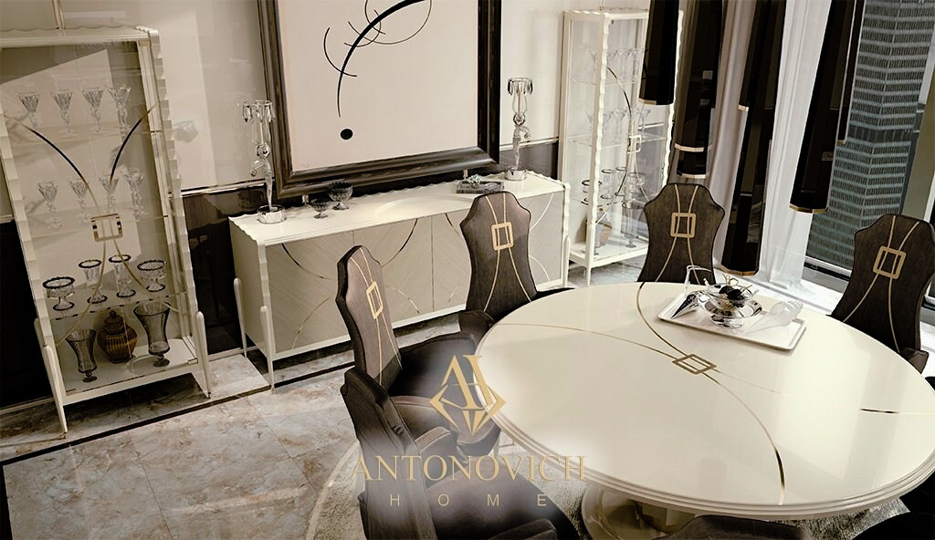 Carpanese Home House of art. Glamour Dining Room, view 8