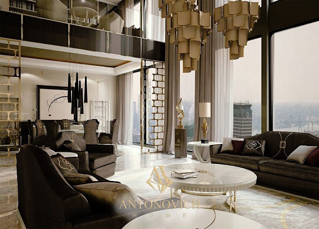 Carpanese Home House of art. Glamour Living Room, view 7