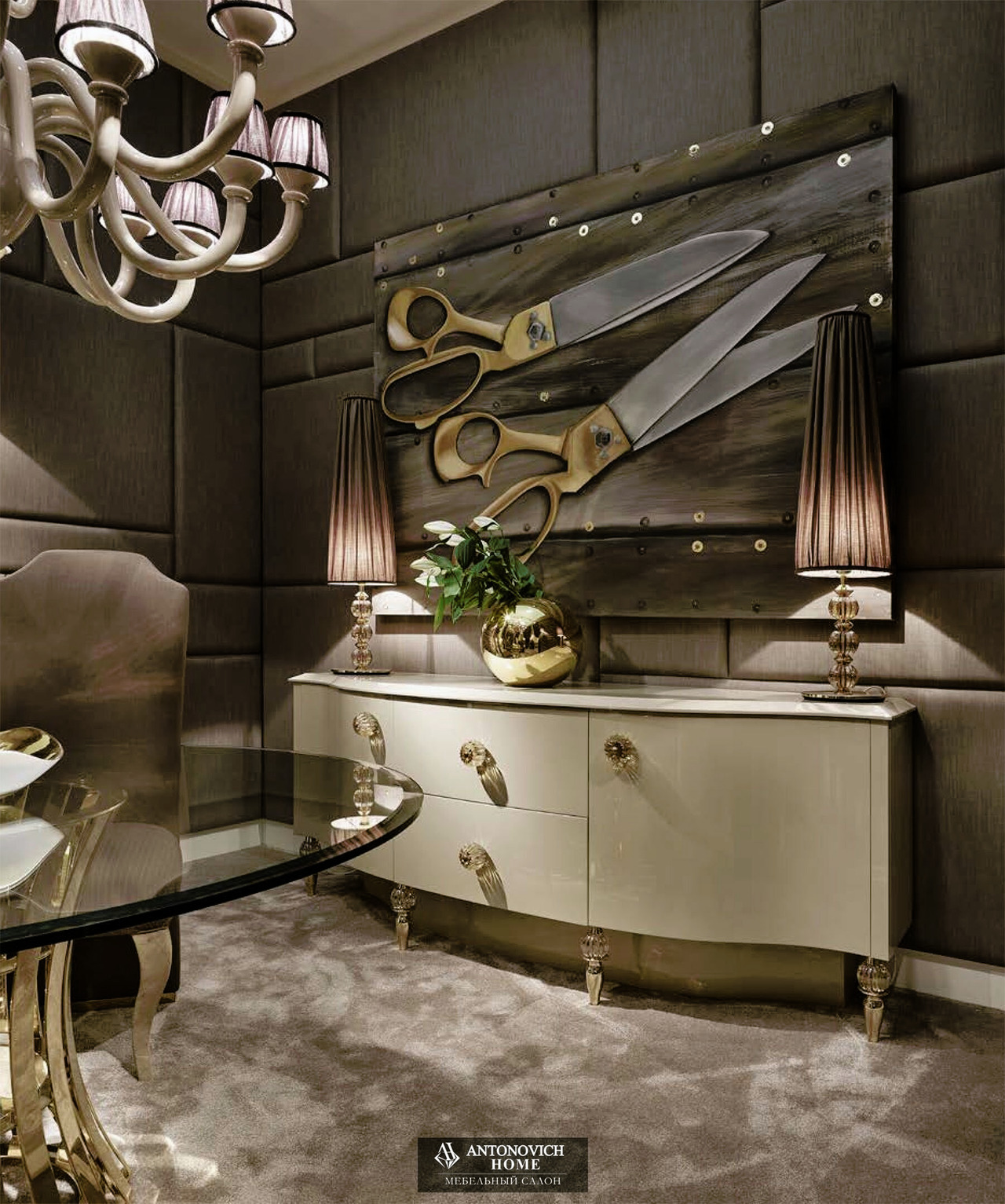 Dolfi FD Collection Dining Room, view 3