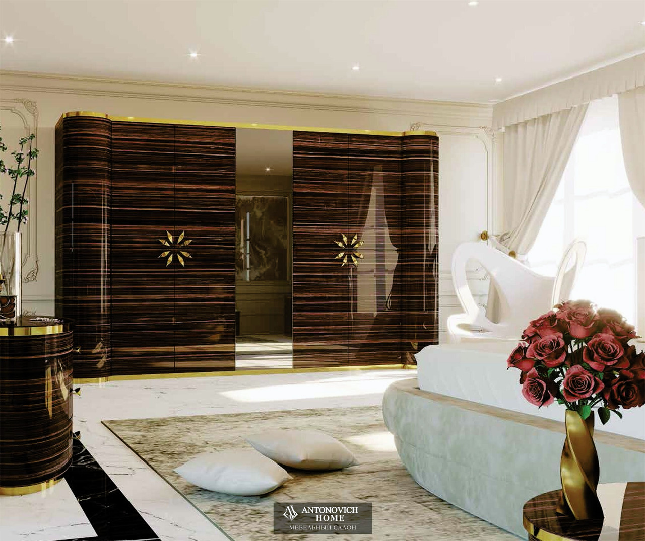 Fertini Casa Lotus Bedroom, view 3
