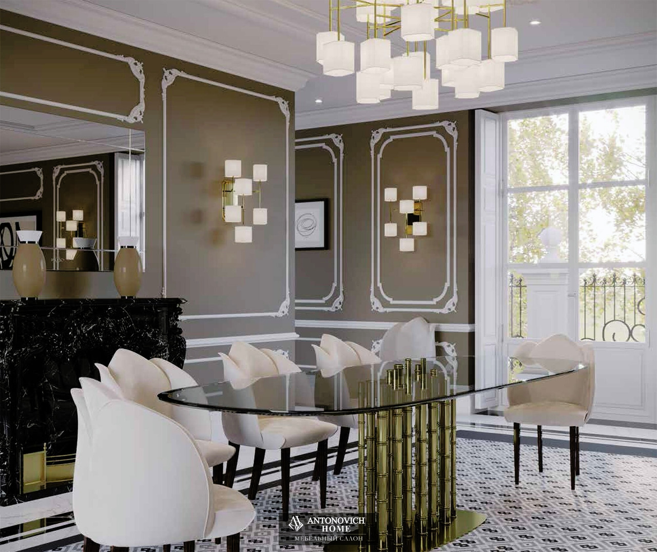 Fertini Casa Lotus Dining Collection, view 3