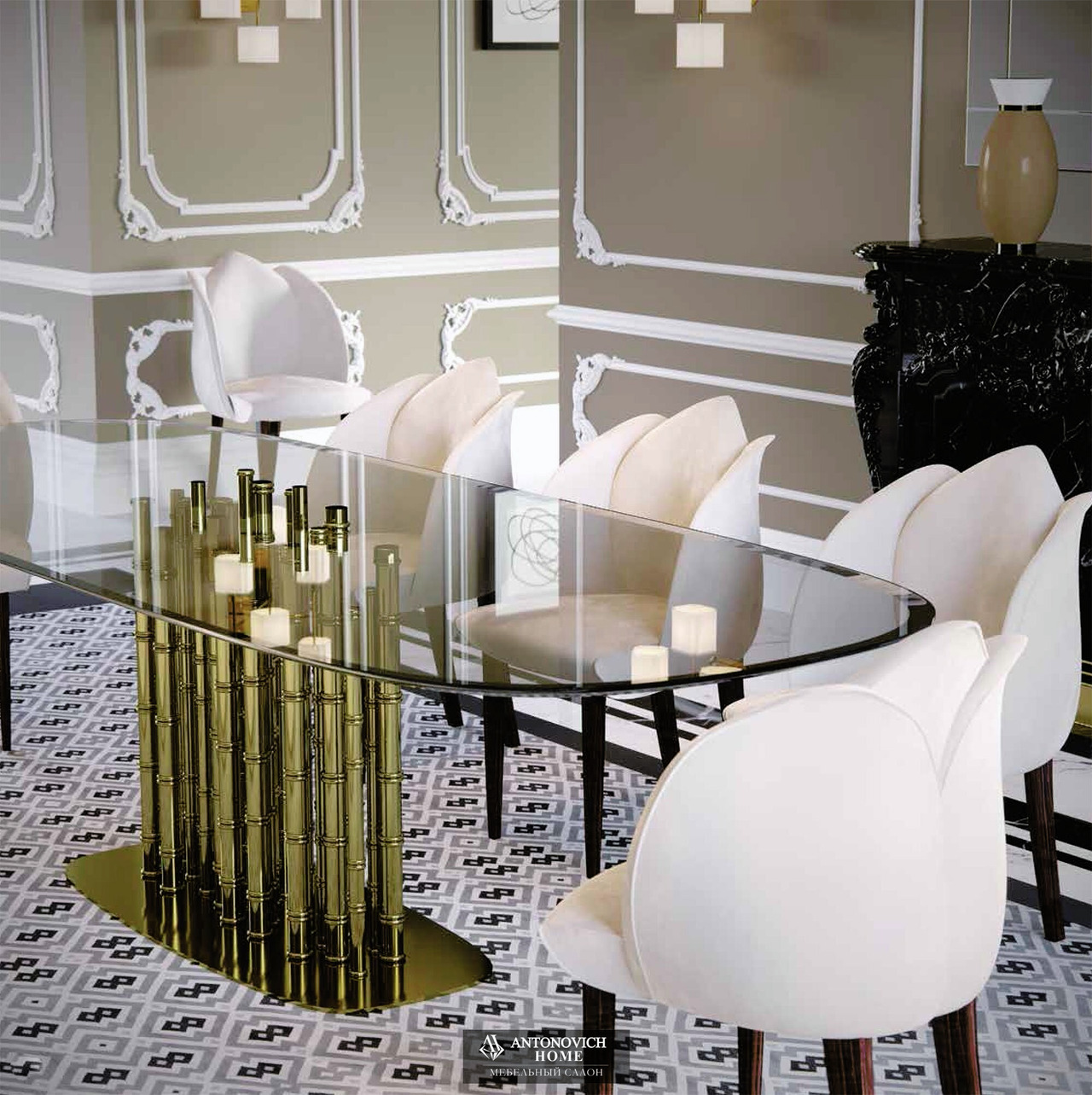 Fertini Casa Lotus Dining Collection, view 2