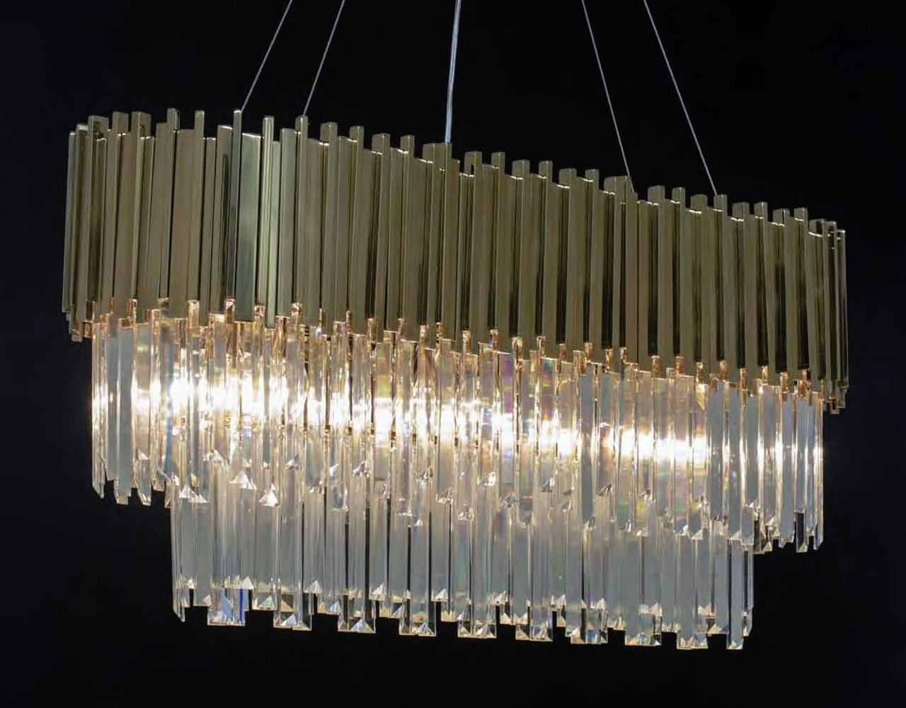 Jago Art Deco Chandeliers