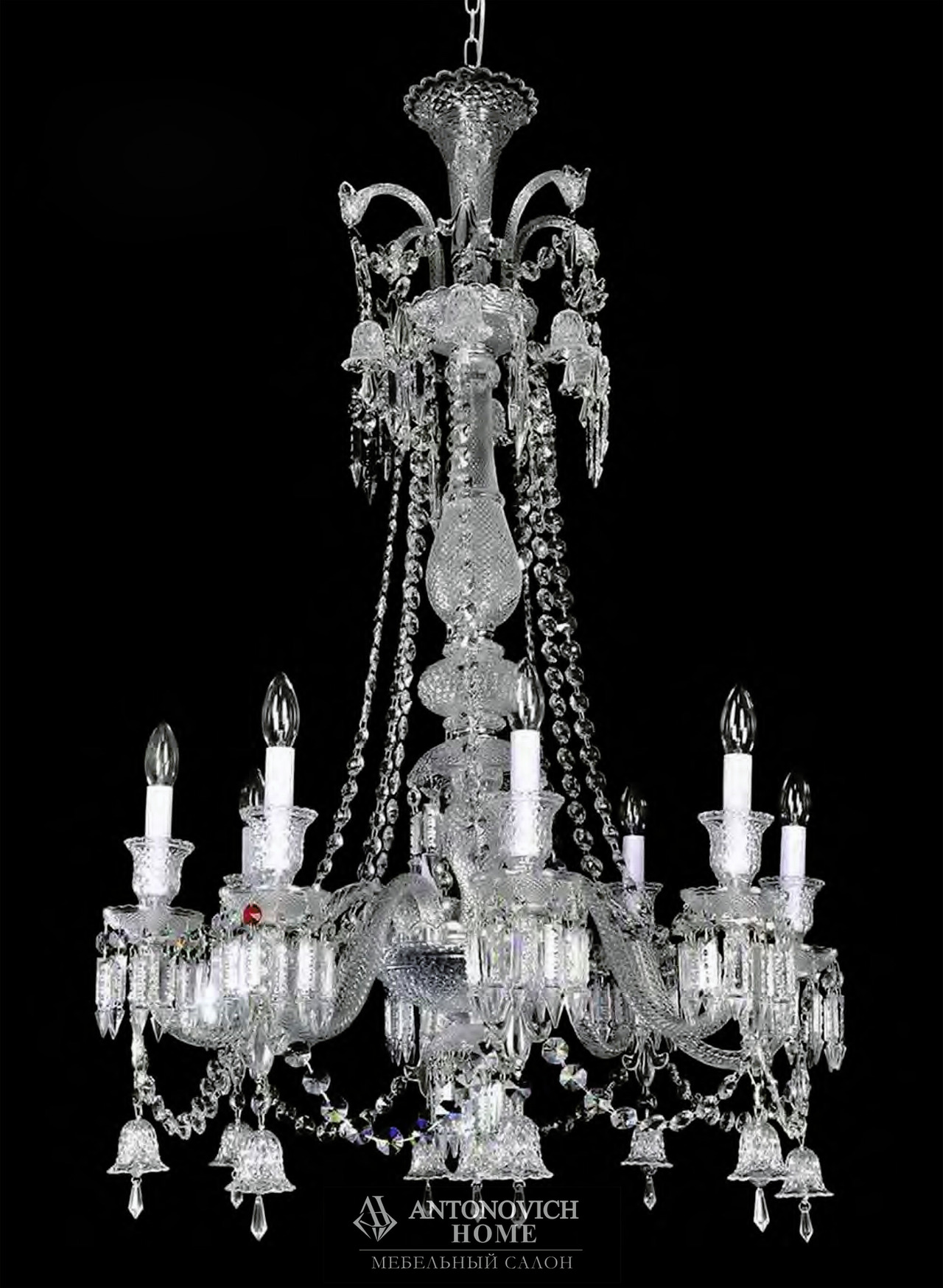 Jago Regina B Art Deco Chandeliers, view 2