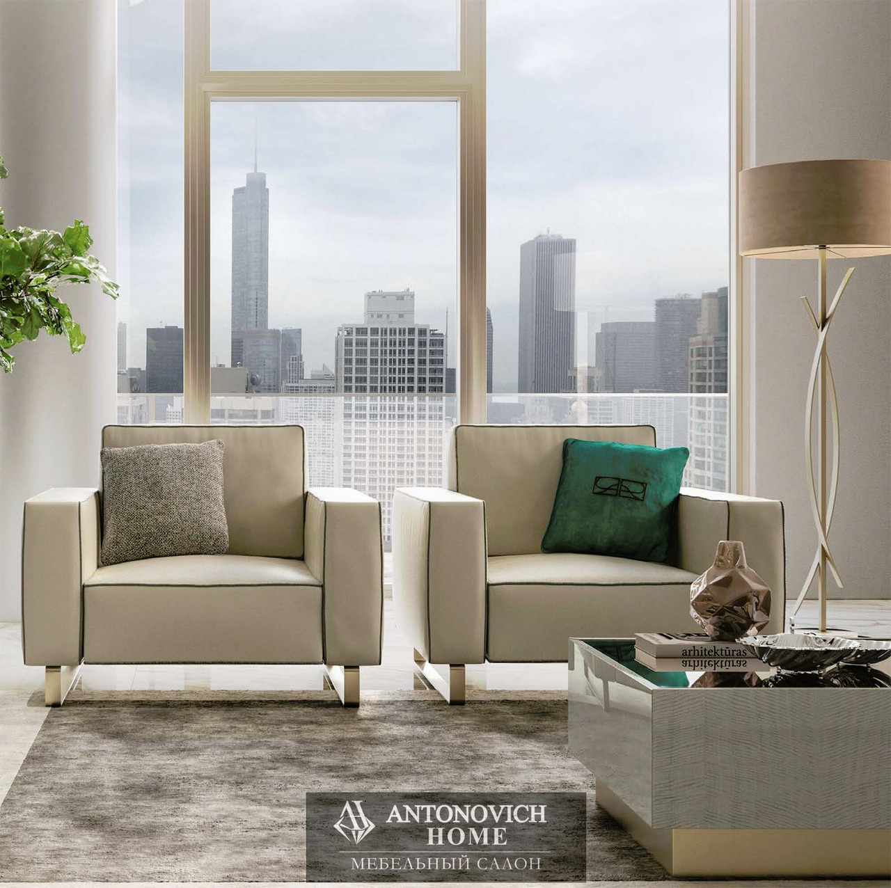 Barnini Oceo Richmond upon Thames Living Room, view 3